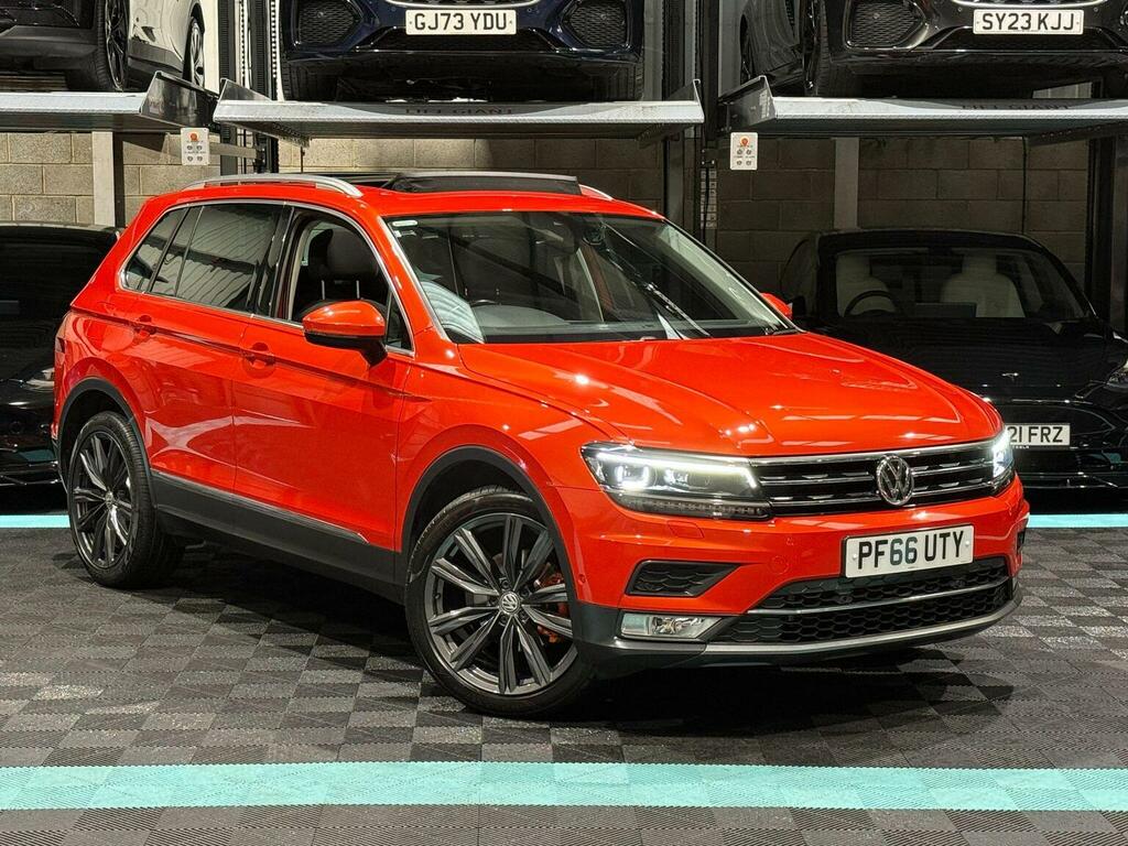 Volkswagen Tiguan 2.0 Tdi Bluemotion Tech Sel Dsg 4Motion Euro 6 S Orange