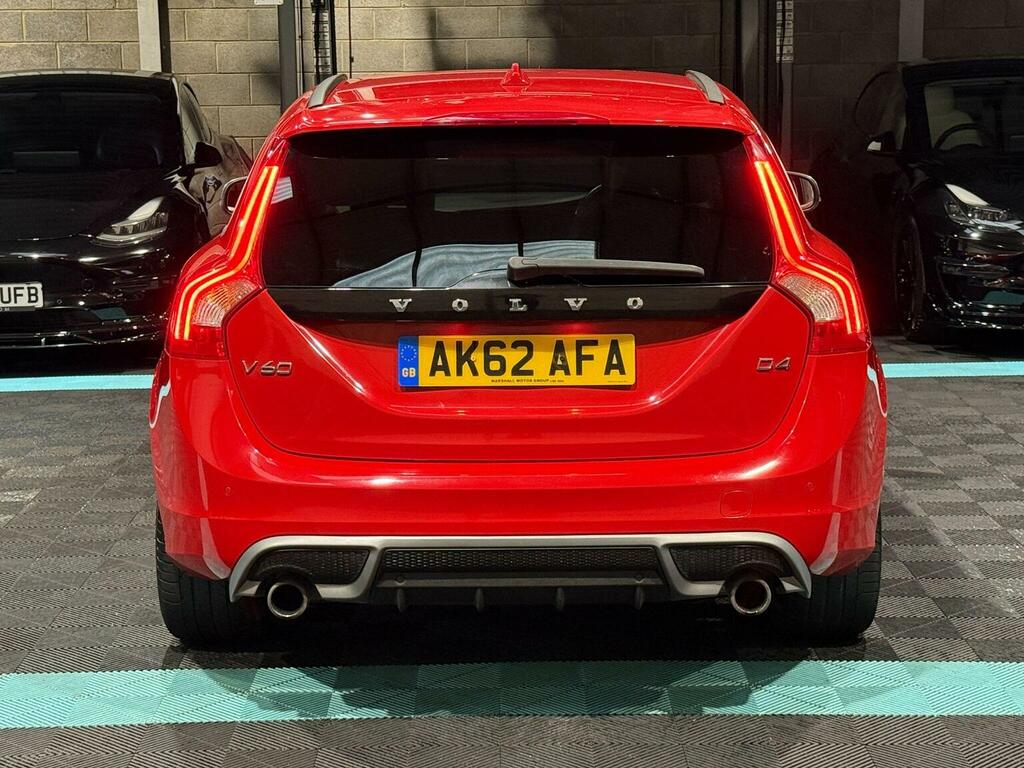 Volvo V60 2.0 D4 R-design Lux Nav Geartronic Euro 5 Ss Red #6