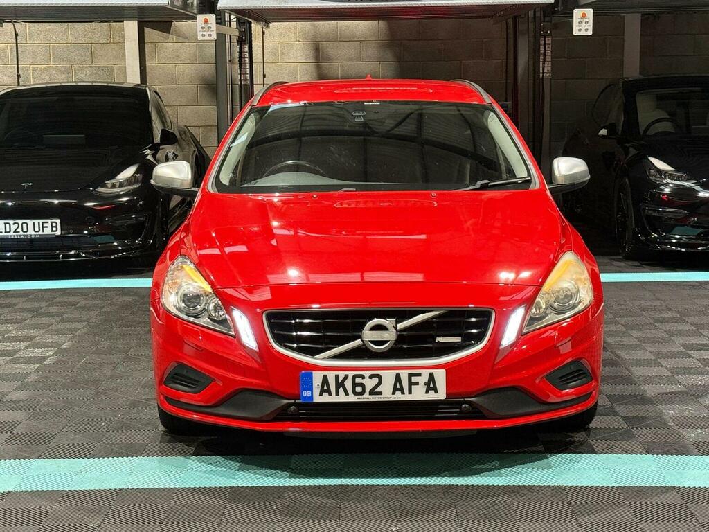Volvo V60 2.0 D4 R-design Lux Nav Geartronic Euro 5 Ss Red #2