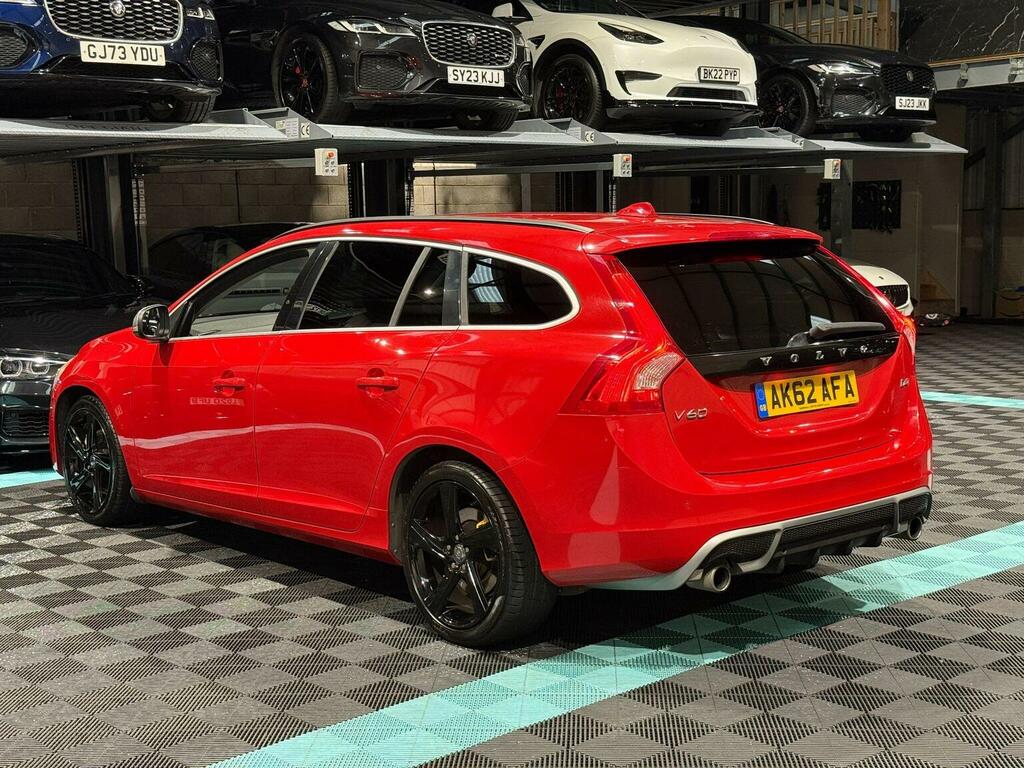 Volvo V60 2.0 D4 R-design Lux Nav Geartronic Euro 5 Ss Red #5
