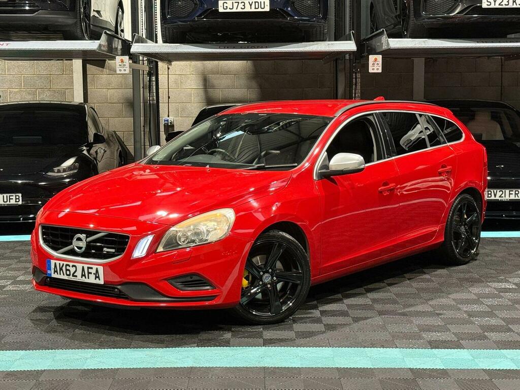 Volvo V60 2.0 D4 R-design Lux Nav Geartronic Euro 5 Ss Red #3