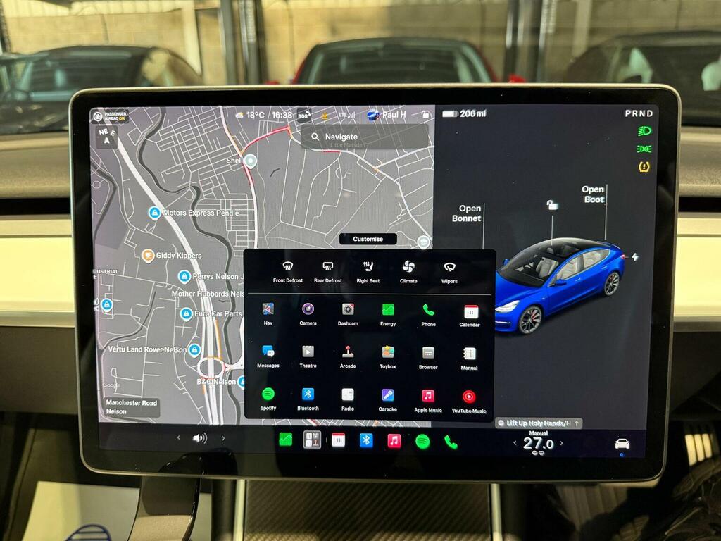 Tesla Model 3 Standard Range Plus Saloon Rwd Black #44