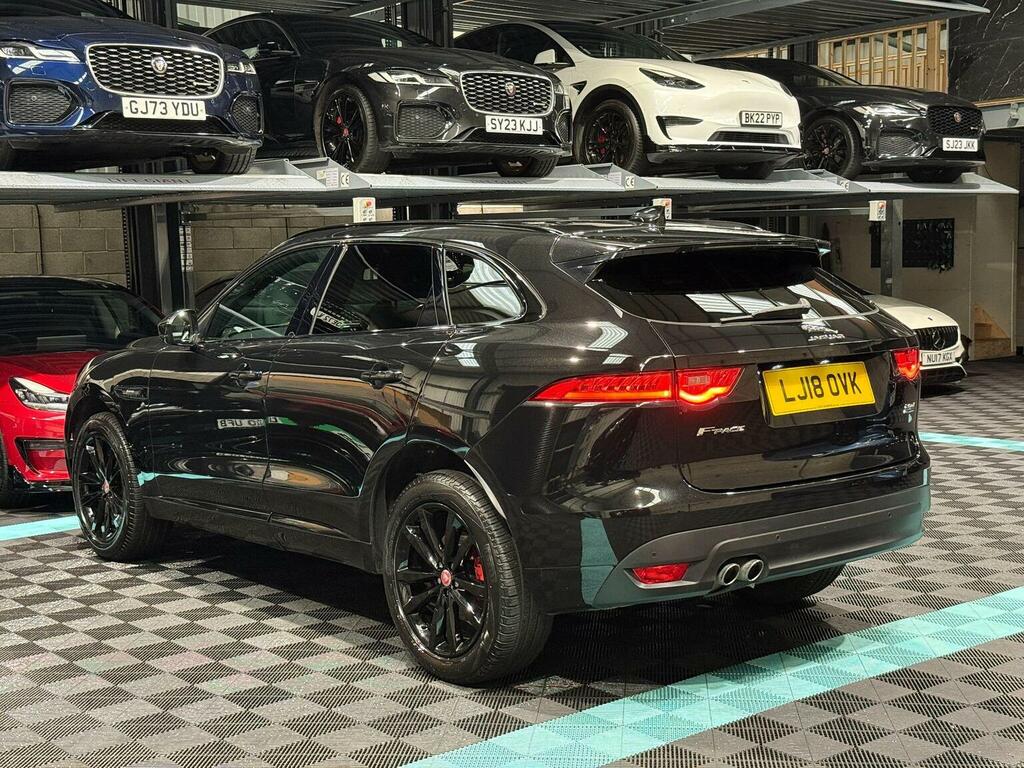 Jaguar F-Pace 2.0 D180 R-sport Awd Euro 6 Ss Black #5