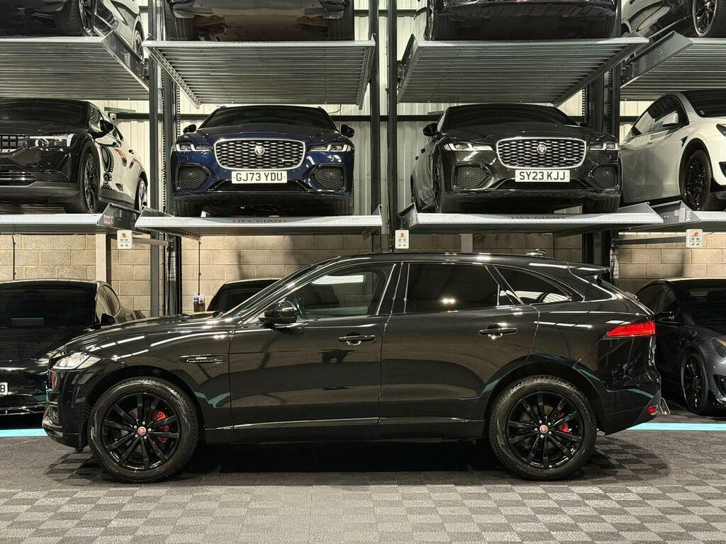 Jaguar F-Pace 2.0 D180 R-sport Awd Euro 6 Ss Black #4