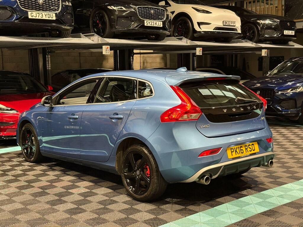 Volvo V40 2.0 D4 R-design Euro 6 Ss Blue #5