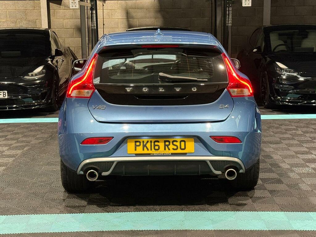 Volvo V40 2.0 D4 R-design Euro 6 Ss Blue #6