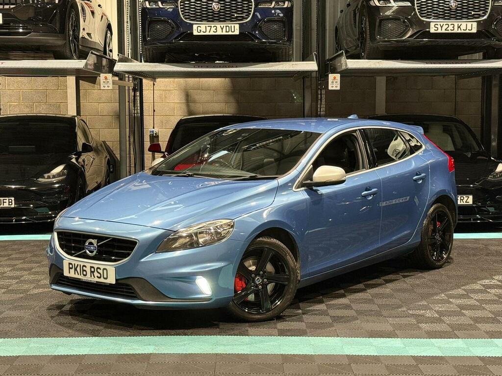 Volvo V40 2.0 D4 R-design Euro 6 Ss Blue #3