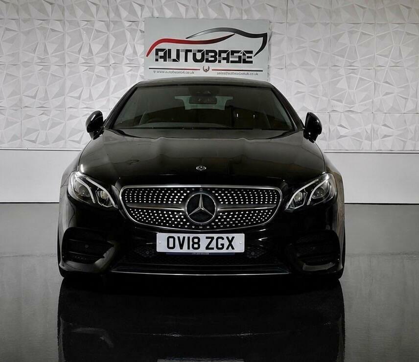 Mercedes-Benz E Class 2.0 E220d Amg Line Premium Cabriolet G-tronic E OV18ZGX Black #3