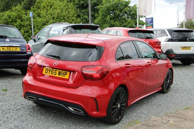 Mercedes-Benz A Class 2.1 A200d Amg Line Premium Hatchback Red #3