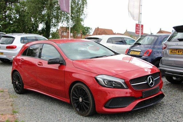 Mercedes-Benz A Class 2.1 A200d Amg Line Premium Hatchback Red