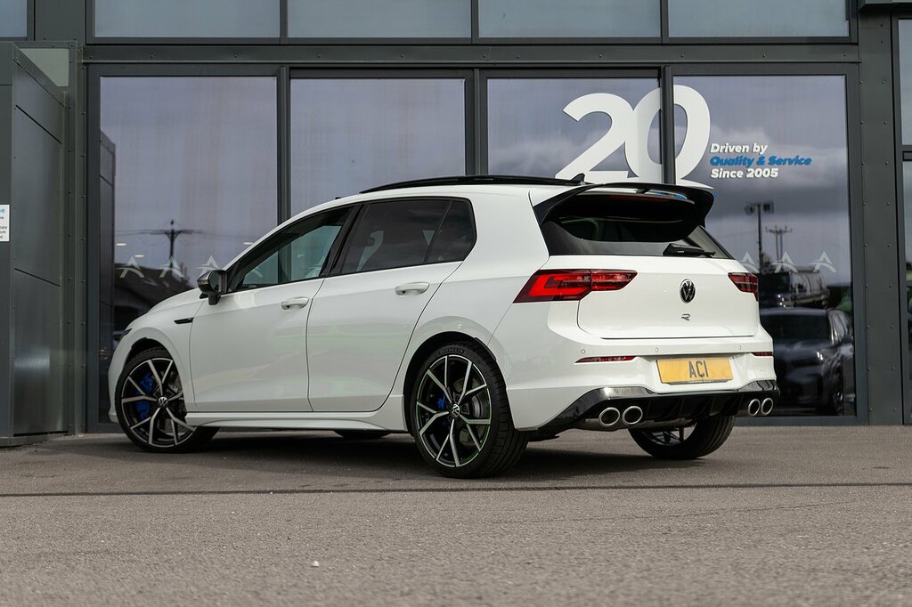 Volkswagen Golf Tsi R SV73ZNW White #2