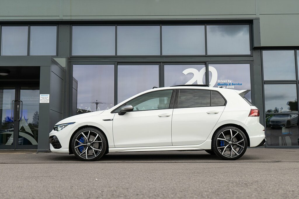 Volkswagen Golf Tsi R SV73ZNW White #3