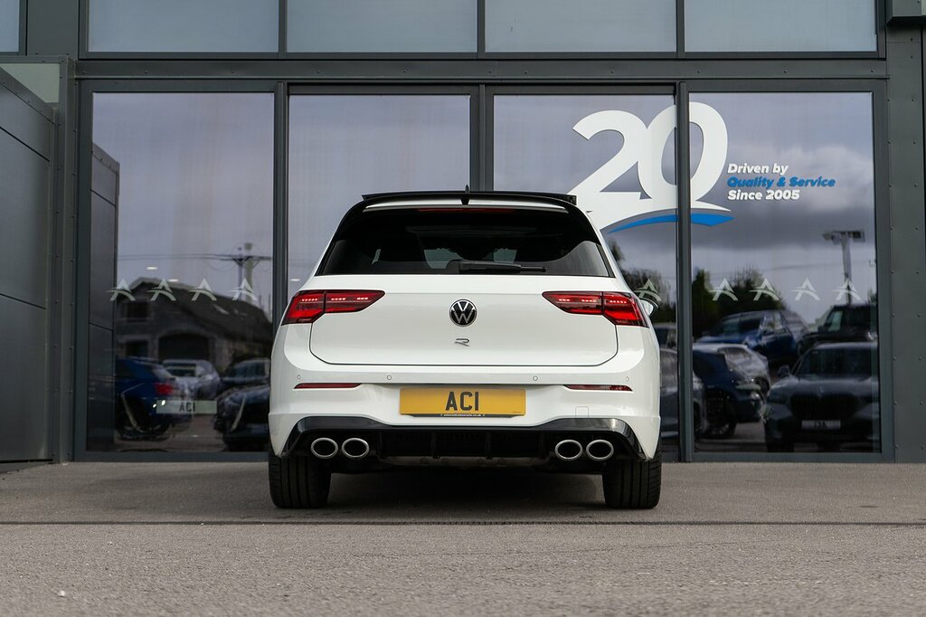 Volkswagen Golf Tsi R SV73ZNW White #5