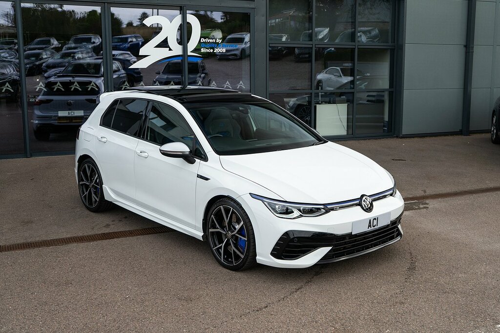 Volkswagen Golf Tsi R SV73ZNW White #6
