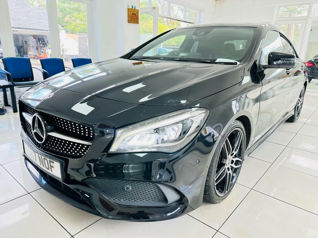 Mercedes-Benz CLA Class 2.1 Cla220d Amg Line Coupe 7G-dct Euro 6 Ss Black #5