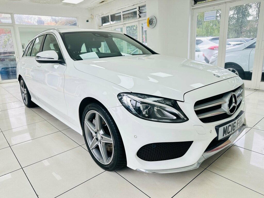 Mercedes-Benz C Class 2.1 C250d Amg Line 7G-tronic Euro 6 Ss White