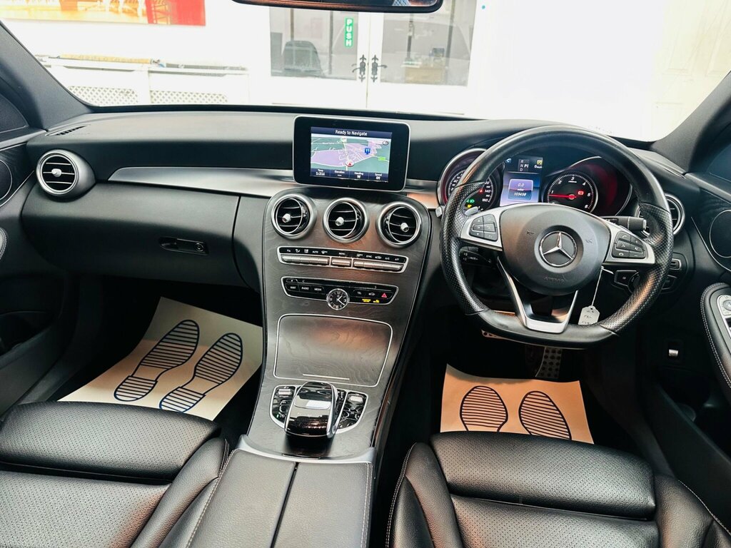 Mercedes-Benz C Class 2.1 C250d Amg Line 7G-tronic Euro 6 Ss White #3