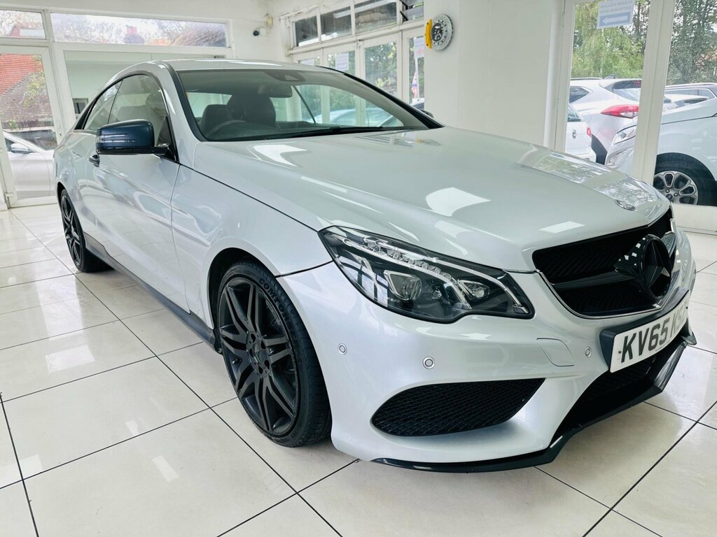 Mercedes-Benz E Class 3.0 E350d V6 Amg Line Edition G-tronic Euro 6 S Silver