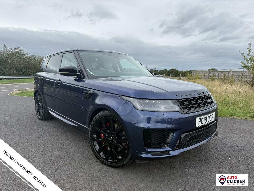 Land Rover Range Rover Sport 5.0 P525 V8 Dynamic Suv A Blue