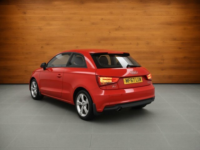 Audi A1 Tfsi Sport Hatchback MF67LUW Red #2