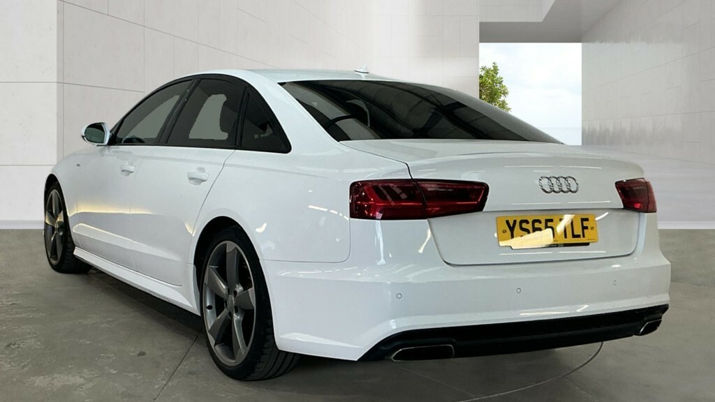 Audi A6 Saloon 3.0 Tdi V6 Black Edition White #4