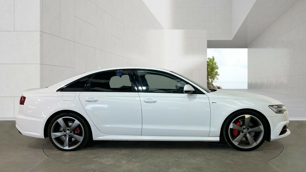 Audi A6 Saloon 3.0 Tdi V6 Black Edition White #6