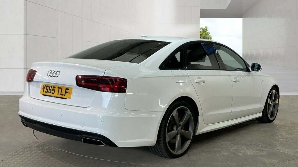 Audi A6 Saloon 3.0 Tdi V6 Black Edition White #5