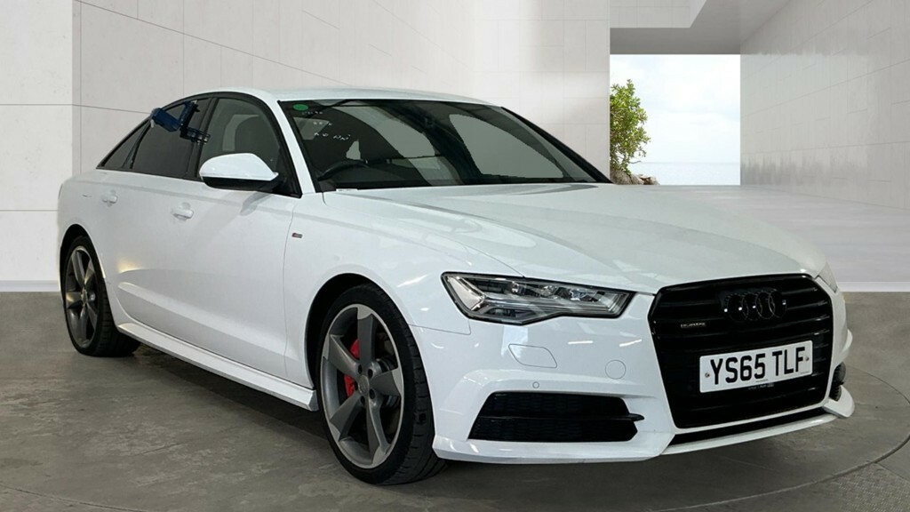 Audi A6 Saloon 3.0 Tdi V6 Black Edition White #3