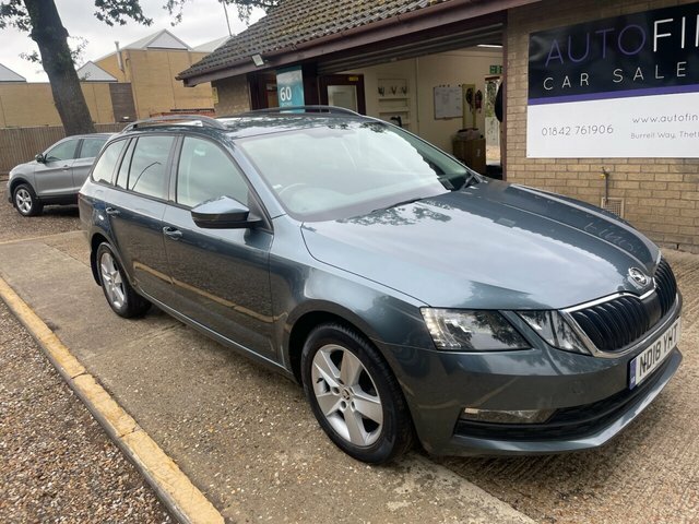 Skoda Octavia 1.6 Tdi Se Estate Euro 6 S S Grey