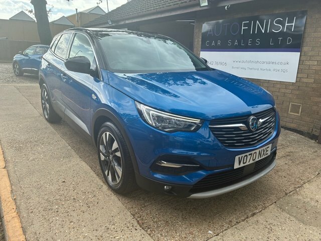 Vauxhall Grandland X 1.2 Turbo Sri Nav Suv Euro 6 S Blue