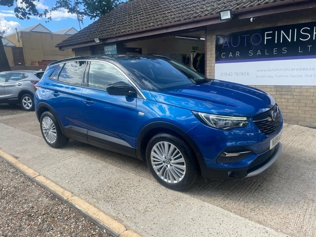 Vauxhall Grandland X 1.2 Turbo Gpf Sport Nav Suv Euro Blue