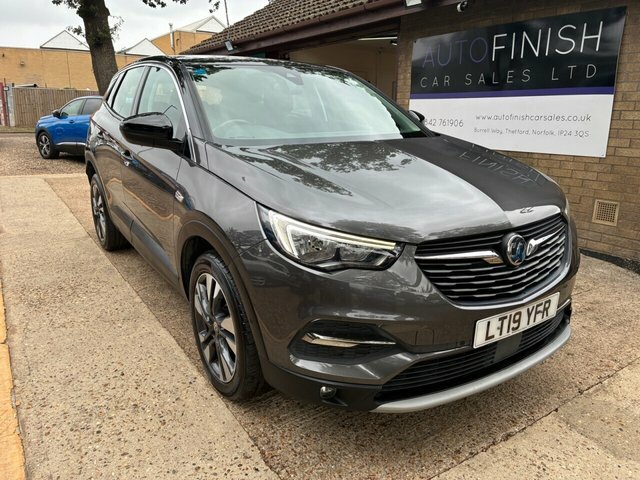 Vauxhall Grandland X 1.2 Turbo Gpf Sport Nav Suv Euro 6 Grey
