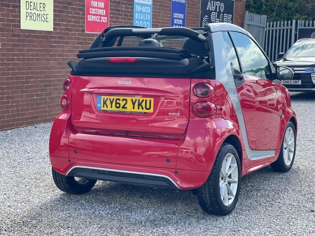 Smart Fortwo Cabrio Mhd Passion Cabriolet Softtouch Red #3