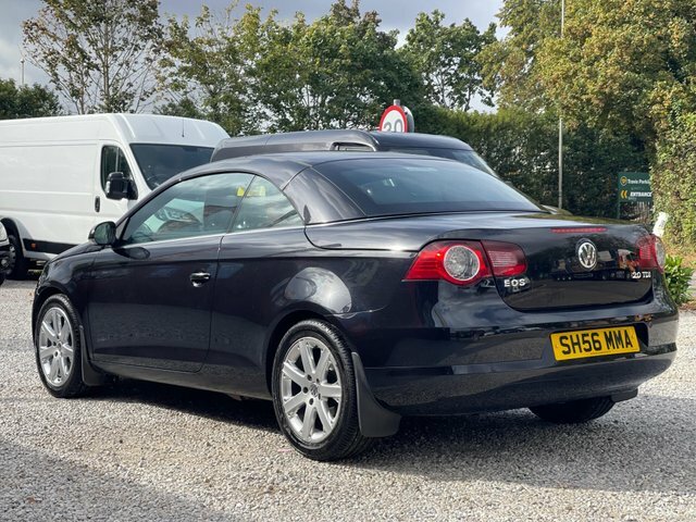 Volkswagen EOS Tdi Sport Cabriolet Euro Black #6