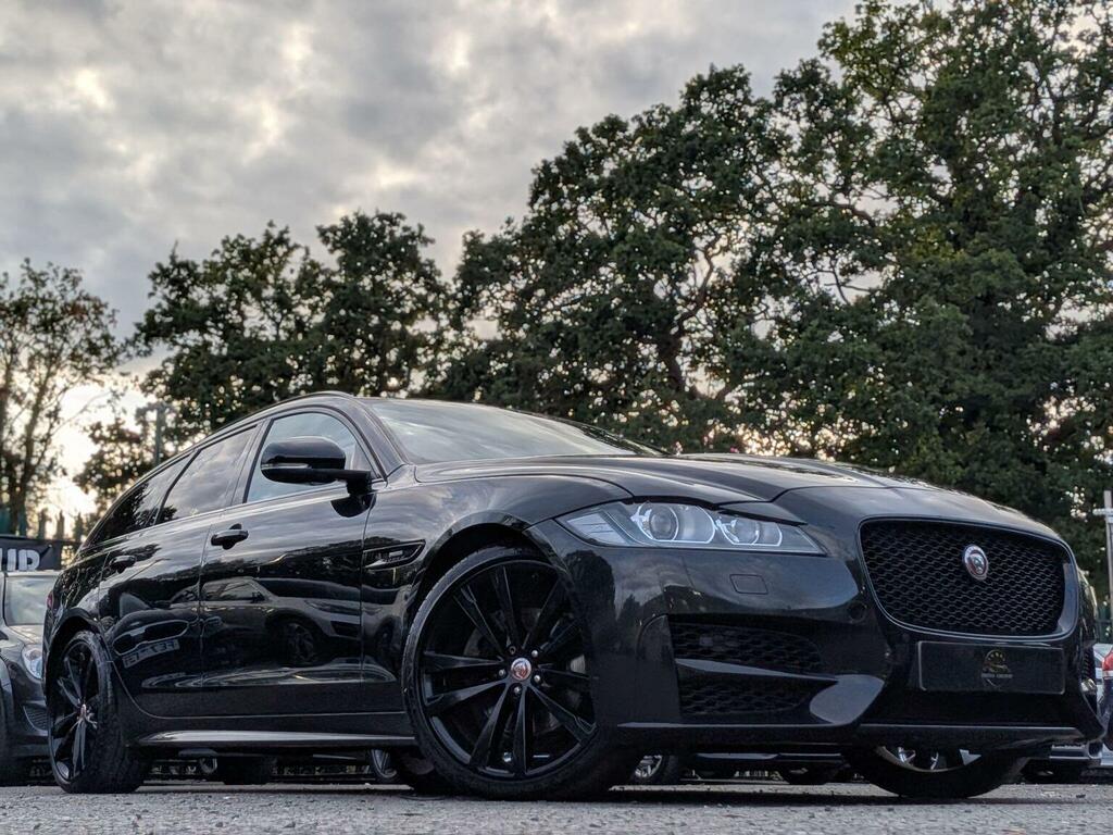 Jaguar XF 2.0D R-sport Sportbrake Awd Euro 6 Ss Black #3