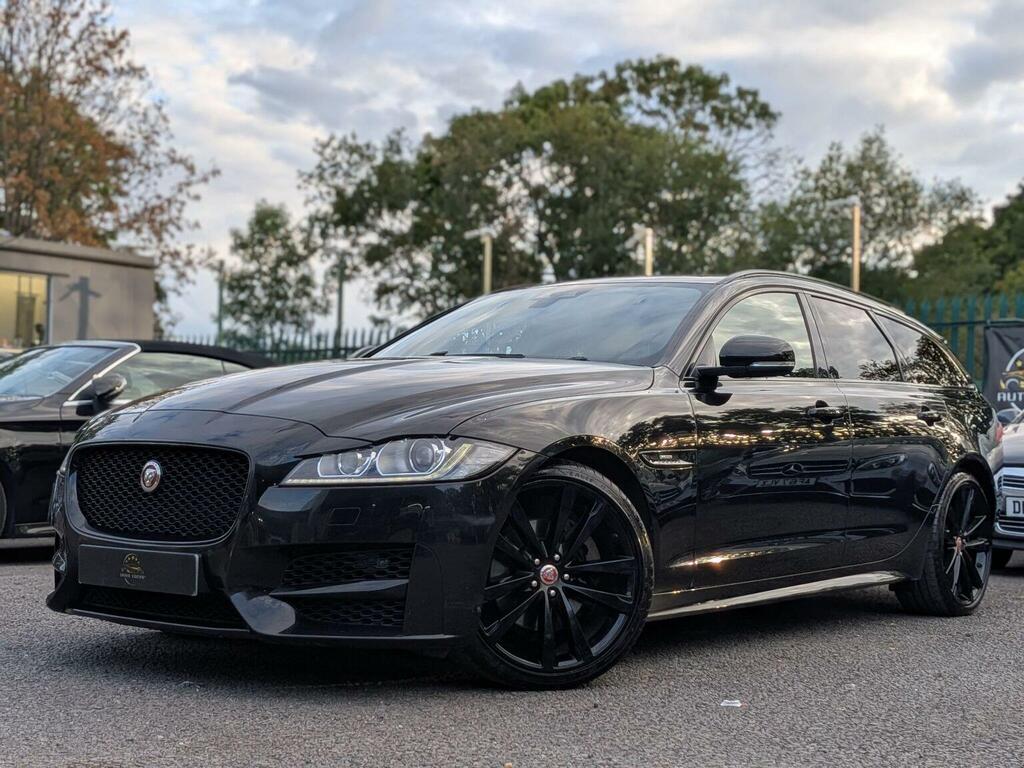 Jaguar XF 2.0D R-sport Sportbrake Awd Euro 6 Ss Black #4