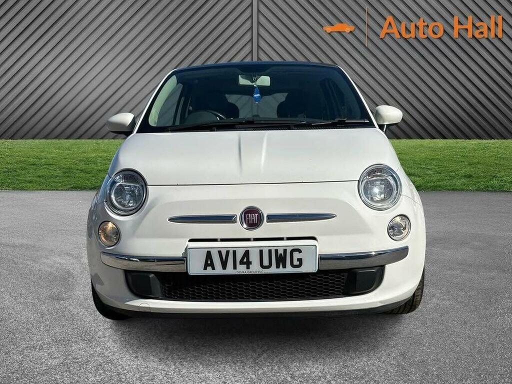 Fiat 500 1.2 Lounge Euro 6 Ss 2014 White #3