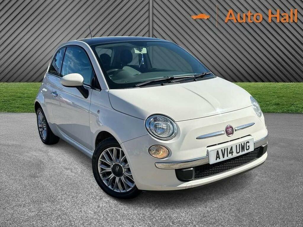 Fiat 500 1.2 Lounge Euro 6 Ss 2014 White