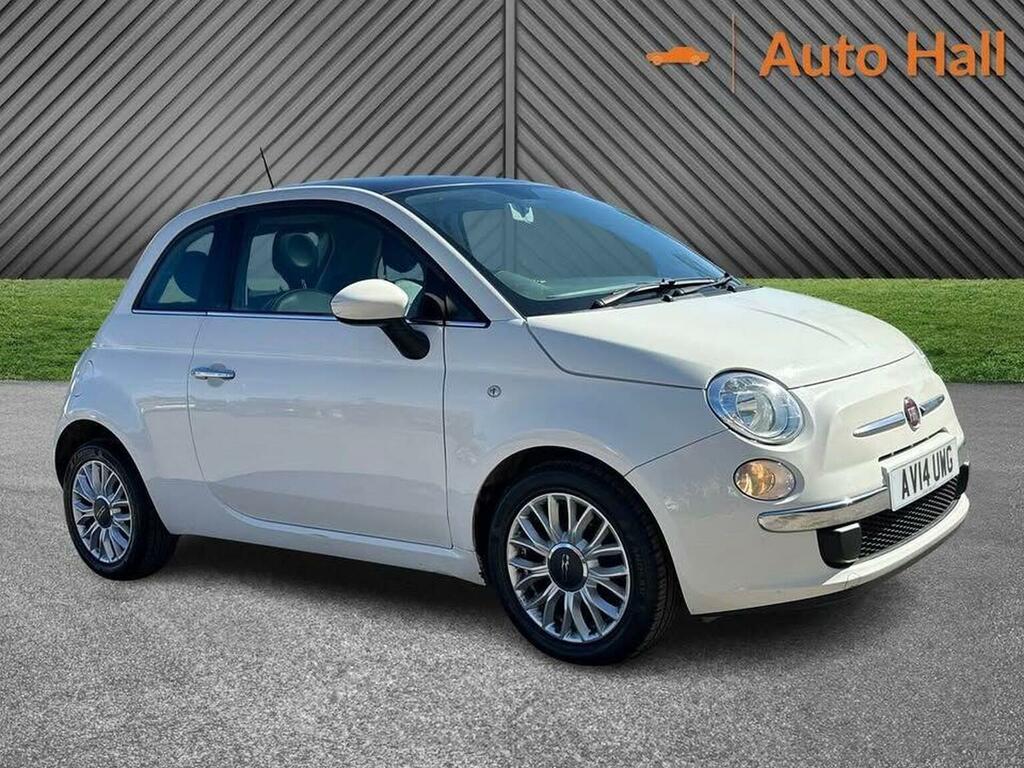 Fiat 500 1.2 Lounge Euro 6 Ss 2014 White #2