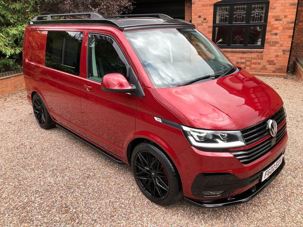 Volkswagen Transporter 2.0 Tdi T30 Highline Panel Van Dsg Fwd Red