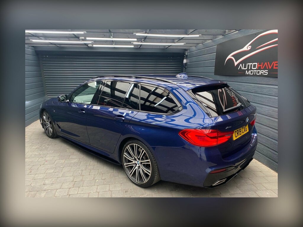 BMW 5 Series 520D M Sport Grey #33