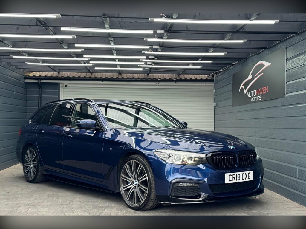 BMW 5 Series 3.0 540I Gpf M Sport Touring Xdrive Euro 6 S Blue #3