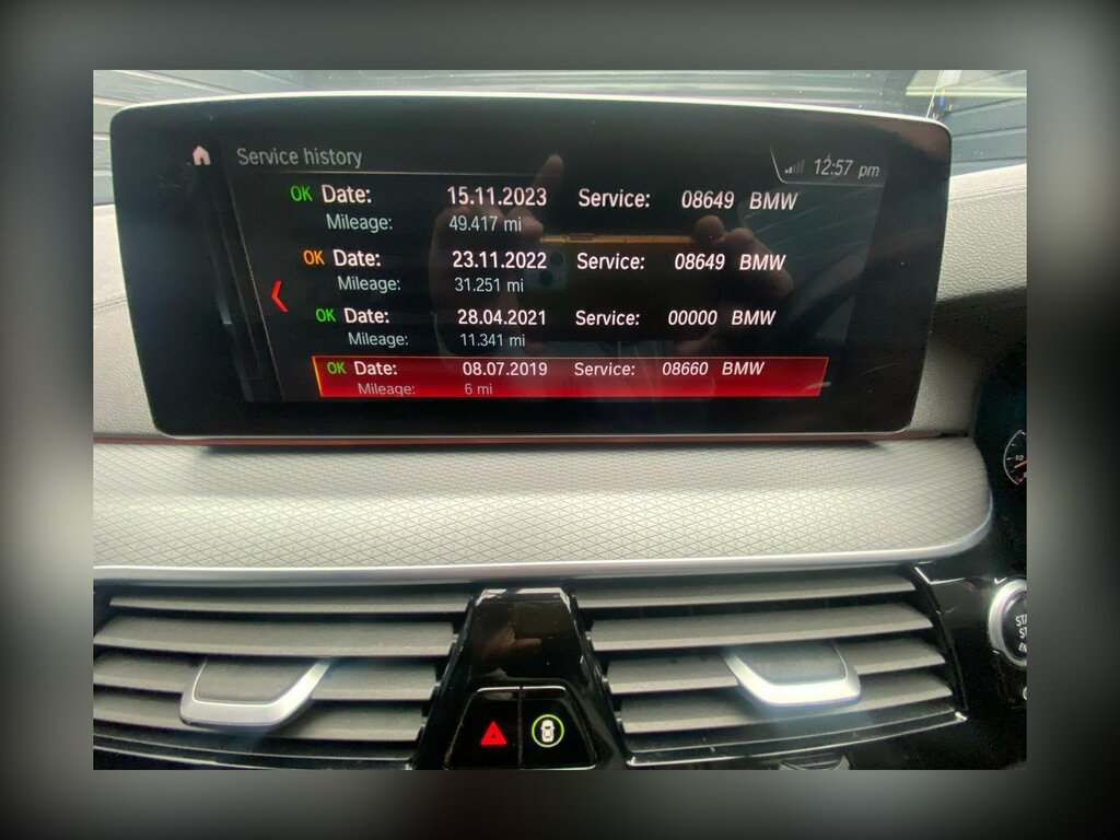 BMW 5 Series 520D M Sport Grey #12
