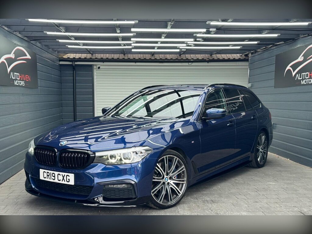 BMW 5 Series 3.0 540I Gpf M Sport Touring Xdrive Euro 6 S Blue #2