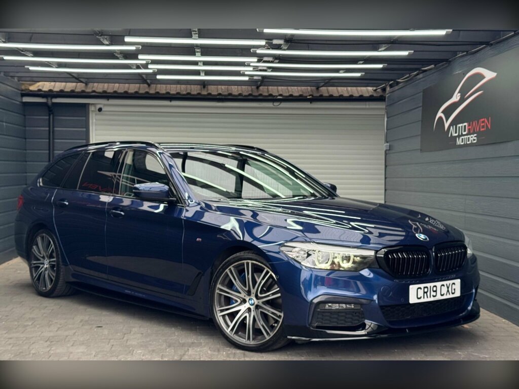 BMW 5 Series 3.0 540I Gpf M Sport Touring Xdrive Euro 6 S Blue