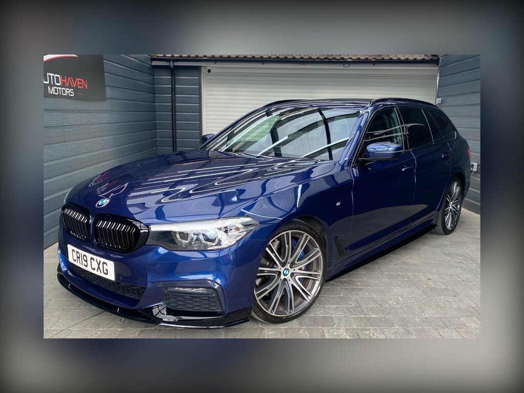 BMW 5 Series 520D M Sport Grey #2