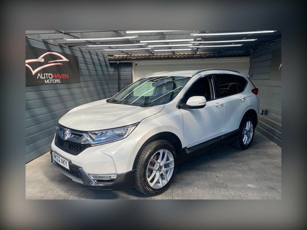Honda Cr-V 2.0 H I-mmd Sr Ecvt 4Wd Euro 6 Ss White #4