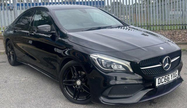 Mercedes-Benz CLA Class 2.1 Cla200d Amg Line Coupe Euro Black