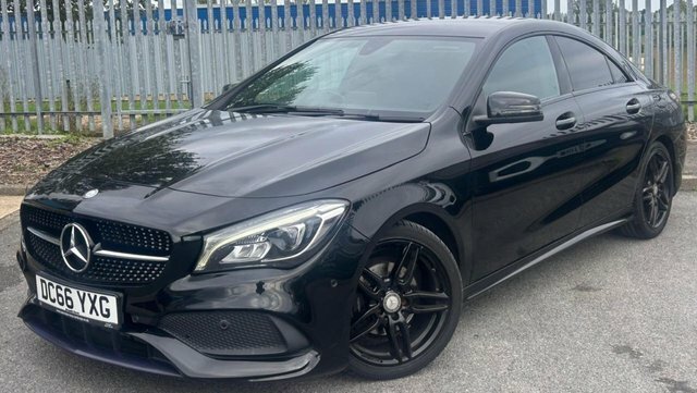 Mercedes-Benz CLA Class 2.1 Cla200d Amg Line Coupe Euro Black #2