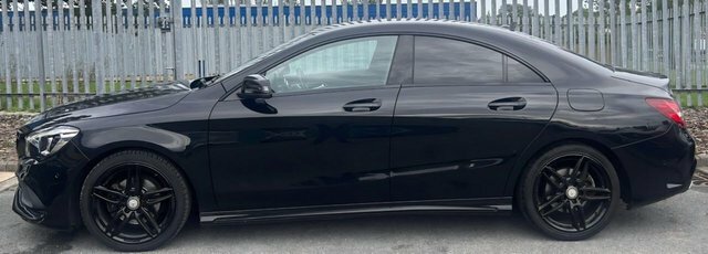 Mercedes-Benz CLA Class 2.1 Cla200d Amg Line Coupe Euro Black #3